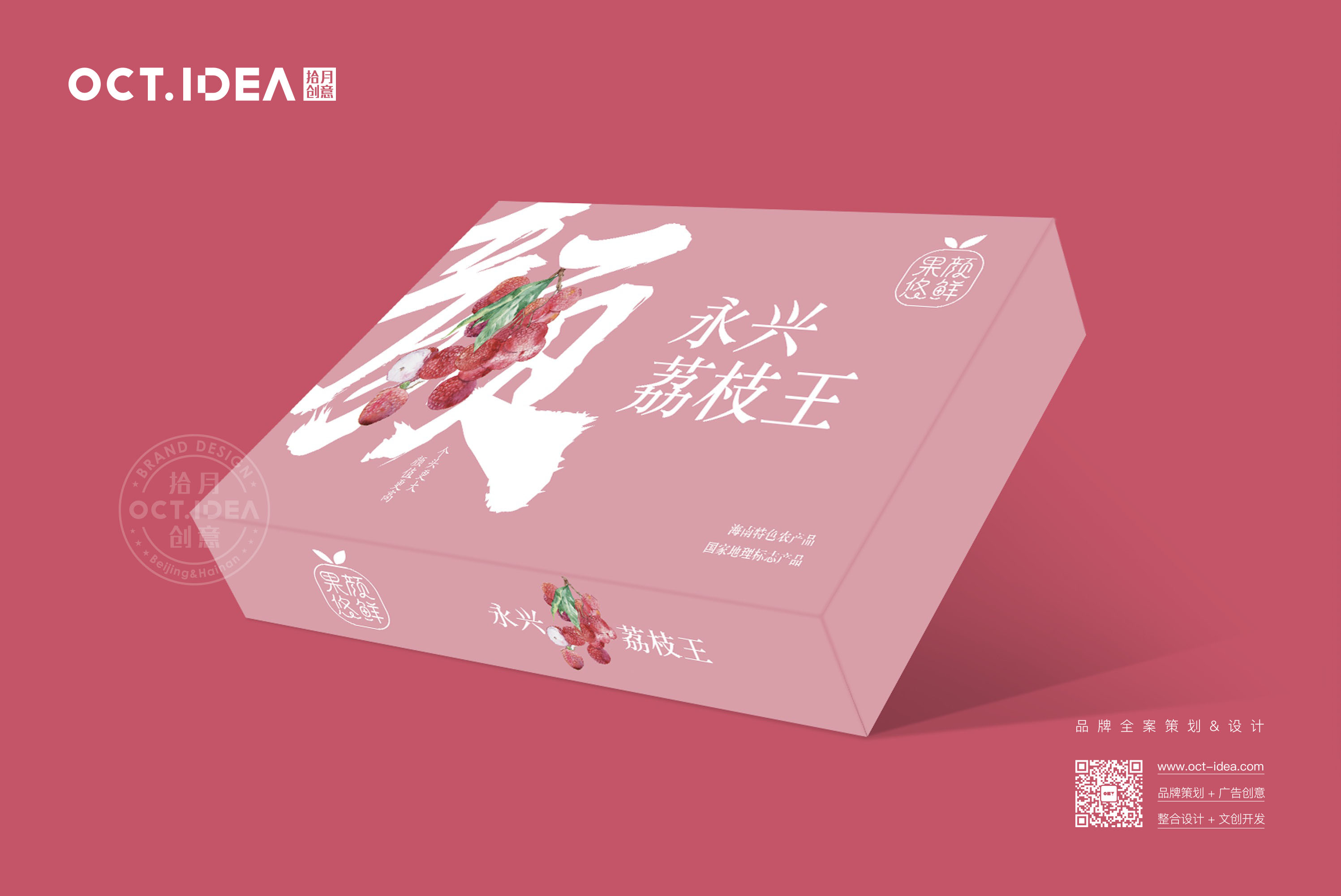自贡荔枝包装设计
